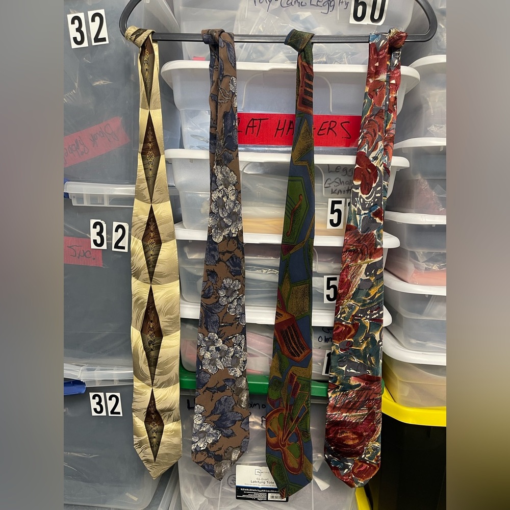 Designer Silk Tie Collection (4)- Men